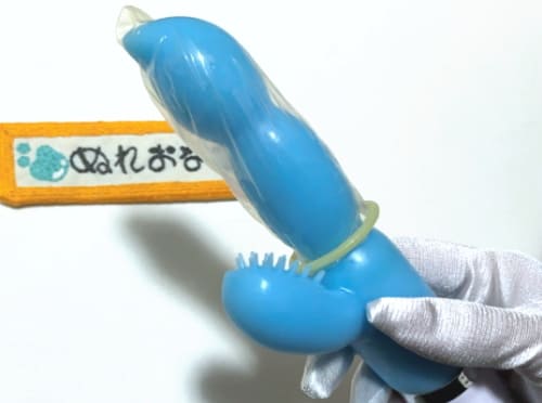 スカイビーンズのコンドーム装着画像