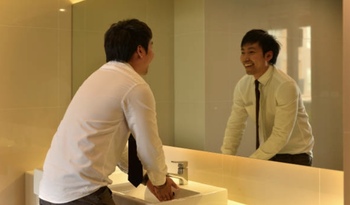 職場のトイレでオナニーした男性